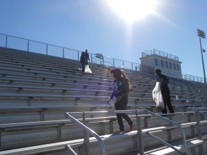 KIVA Club performing community service