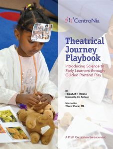 Young child engaging in The Journey Playbook